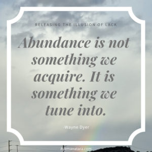 Abundance quote from Wayne Dyer